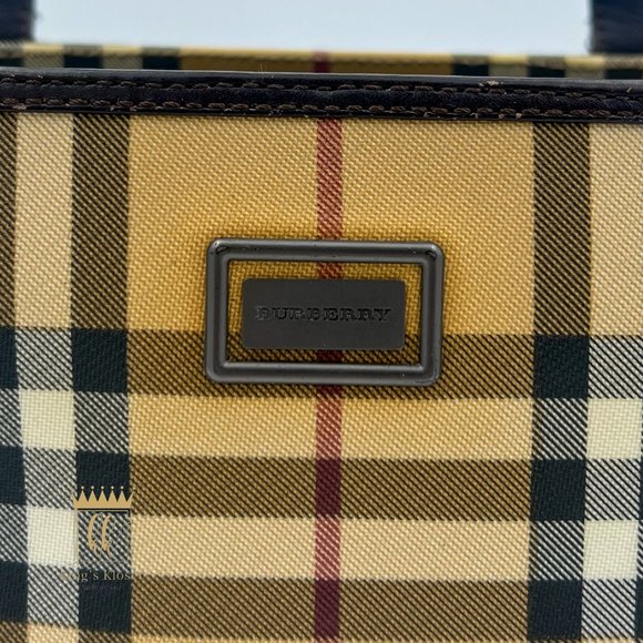 VINTAGE BURBERRY MINI HANDBAG - Picture 8 of 12